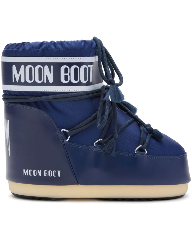 Moon Boot Icon Stiefel mit Logo-Print - Blau Blau