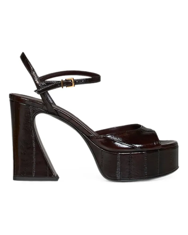Fendi Arco platform sandals - Braun Braun