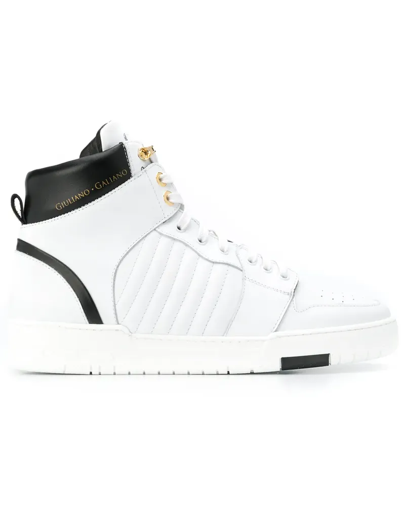 Giuliano Galiano High-Top-Sneakers - Weiß Weiß