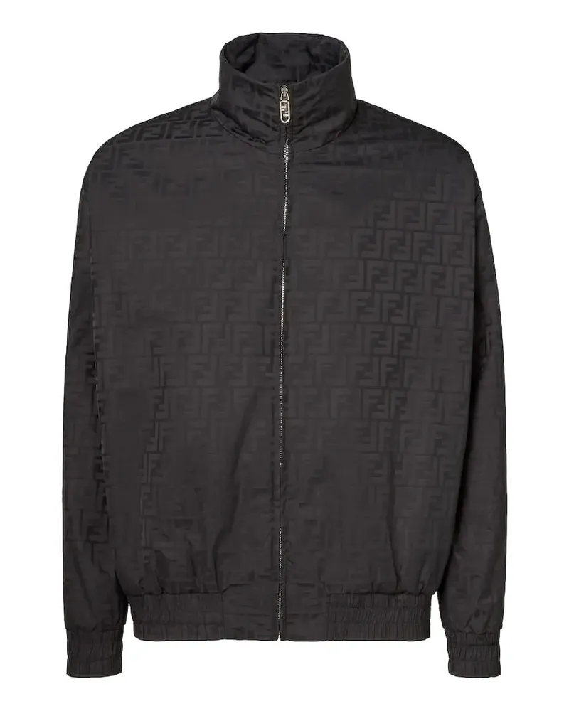 Fendi Jacke mit FF-Motiv - Schwarz Schwarz
