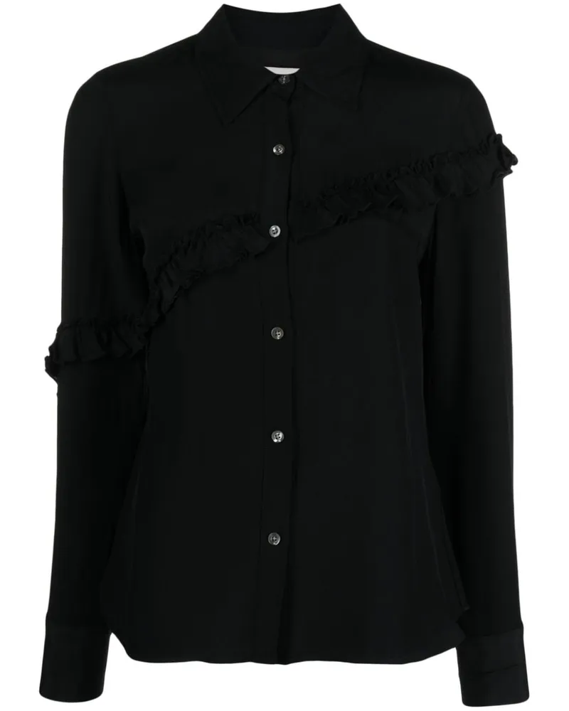 3.1 phillip lim Hemd mit Rüschen - Schwarz Schwarz