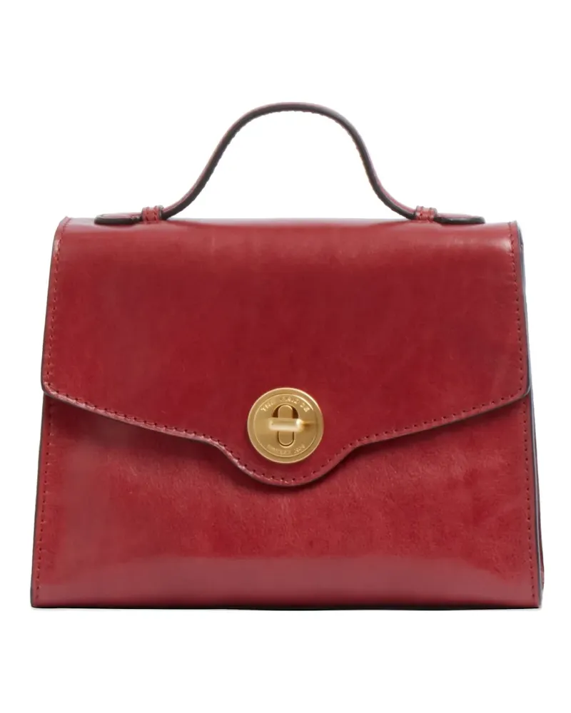 The Bridge Schultertasche mit Klappe - Rot Rot
