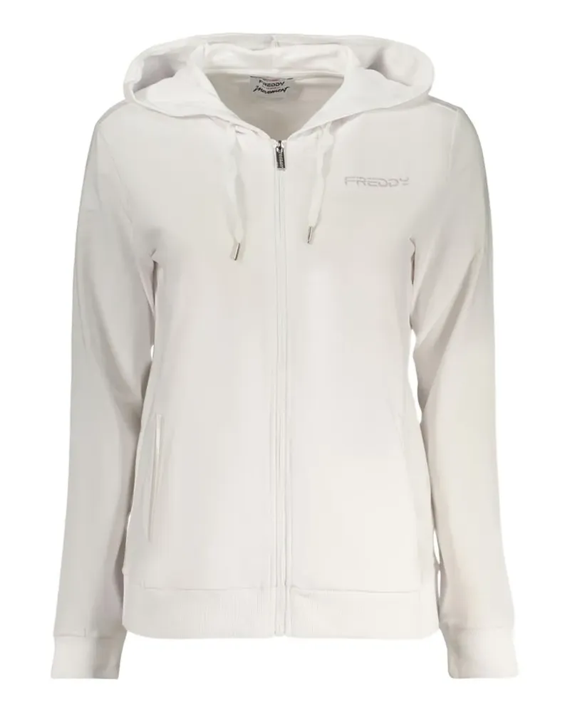 Freddy Kapuzenjacke mit Logo-Print - Weiß Weiß