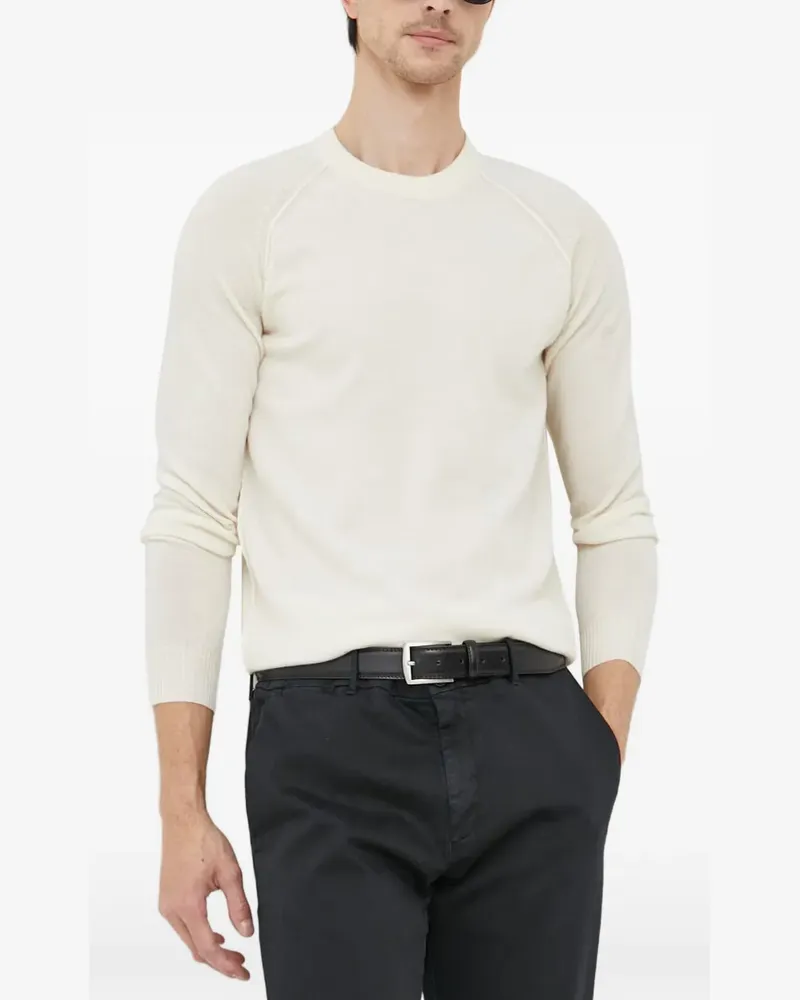 Liu Jo Kaschmirpullover mit Raglanärmeln - Weiß Weiß