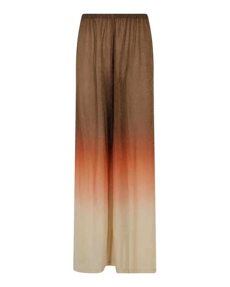 MC2 Saint Barth Amalia dégradé-effect trousers - Braun Braun