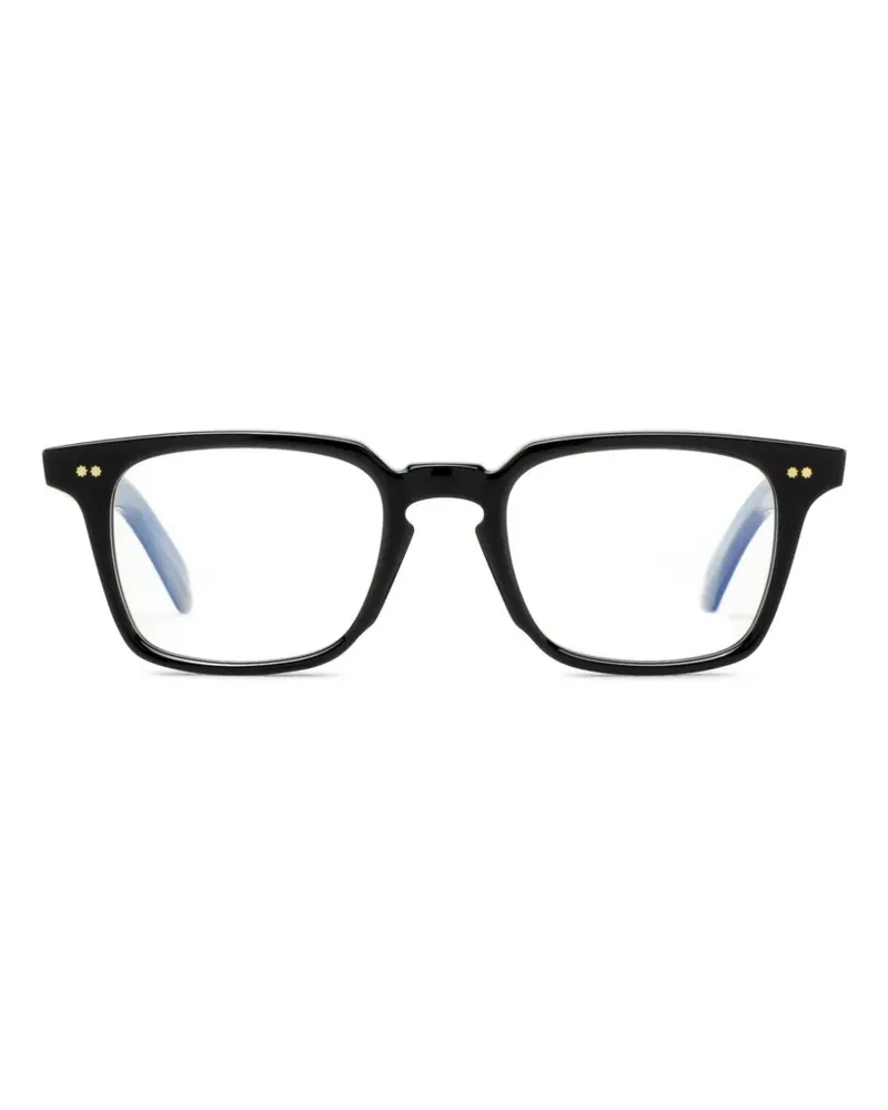 Cutler and Gross GR10 Brille mit eckigem Gestell - Schwarz Schwarz
