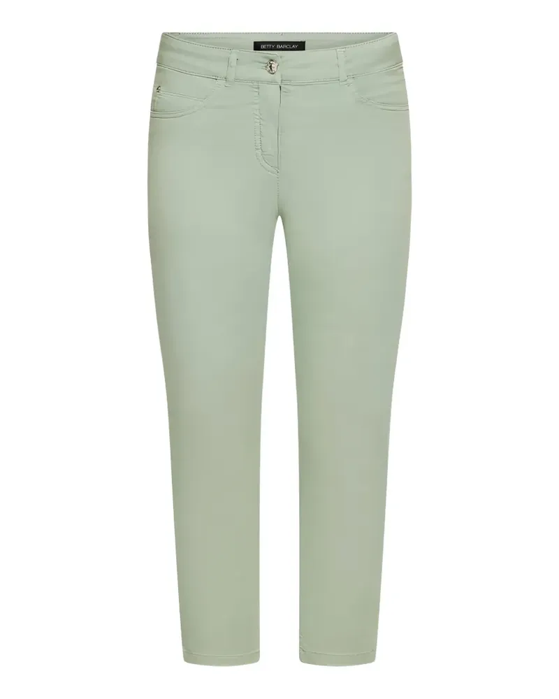Betty Barclay slim-fit cropped trousers - Grün Grün