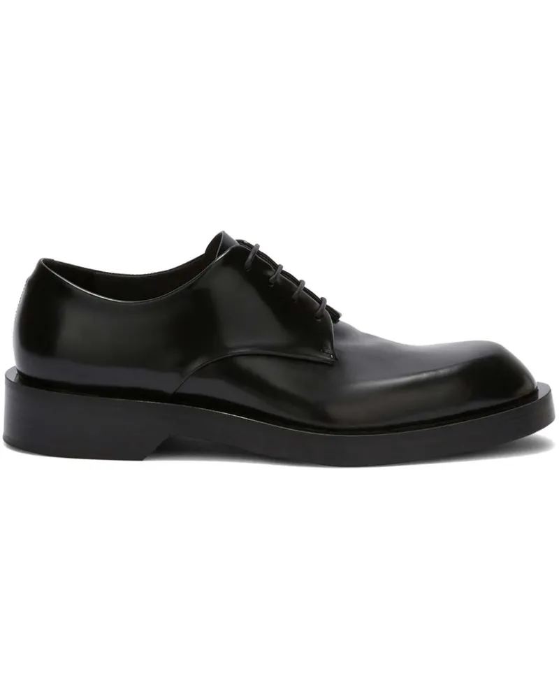 Jil Sander Schnürschuhe aus Leder - Schwarz Schwarz