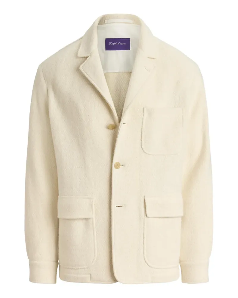 Ralph Lauren Jacke mit drei Knöpfen und Taschen - Nude Nude