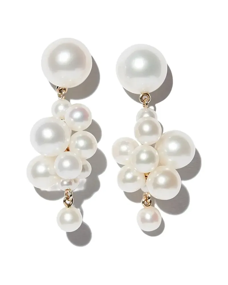 Sophie Bille Brahe 14kt Botticelli Gelbgoldohrringe Gold