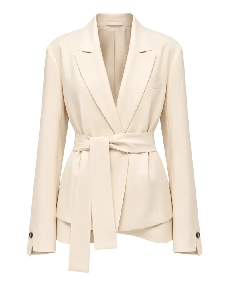 Blumarine Gewickelter Blazer mit Gürtel - Nude Nude
