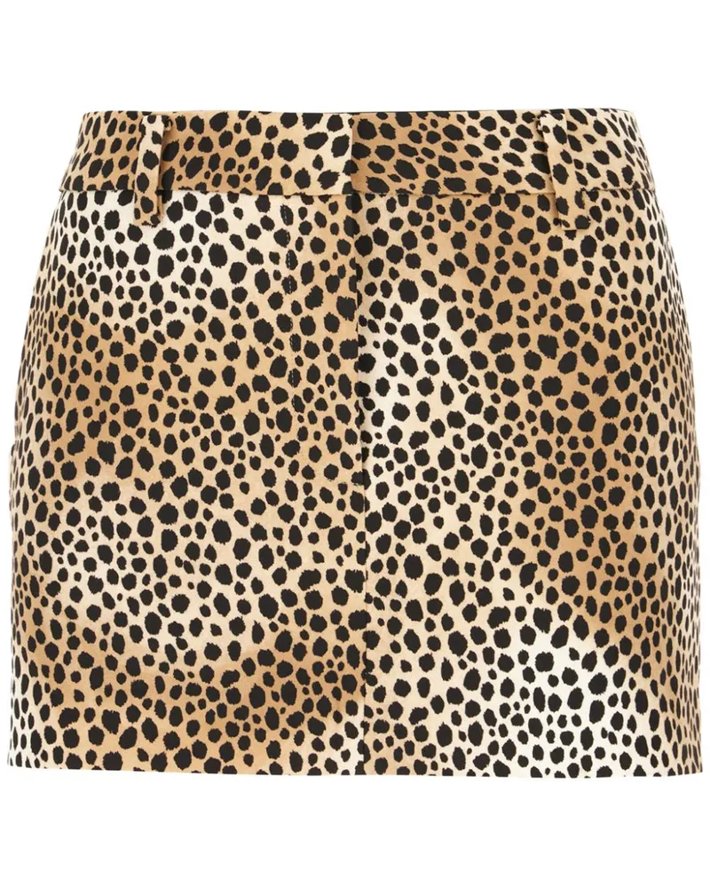 Michael Kors Rock mit Leoparden-Print - Braun Braun