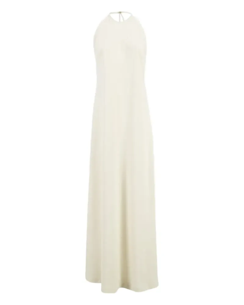 Zeus + Dione Neckholder-Abendkleid - Weiß Weiß