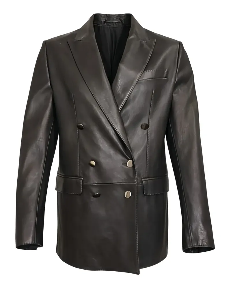 Tagliatore double-breasted coat - Schwarz Schwarz