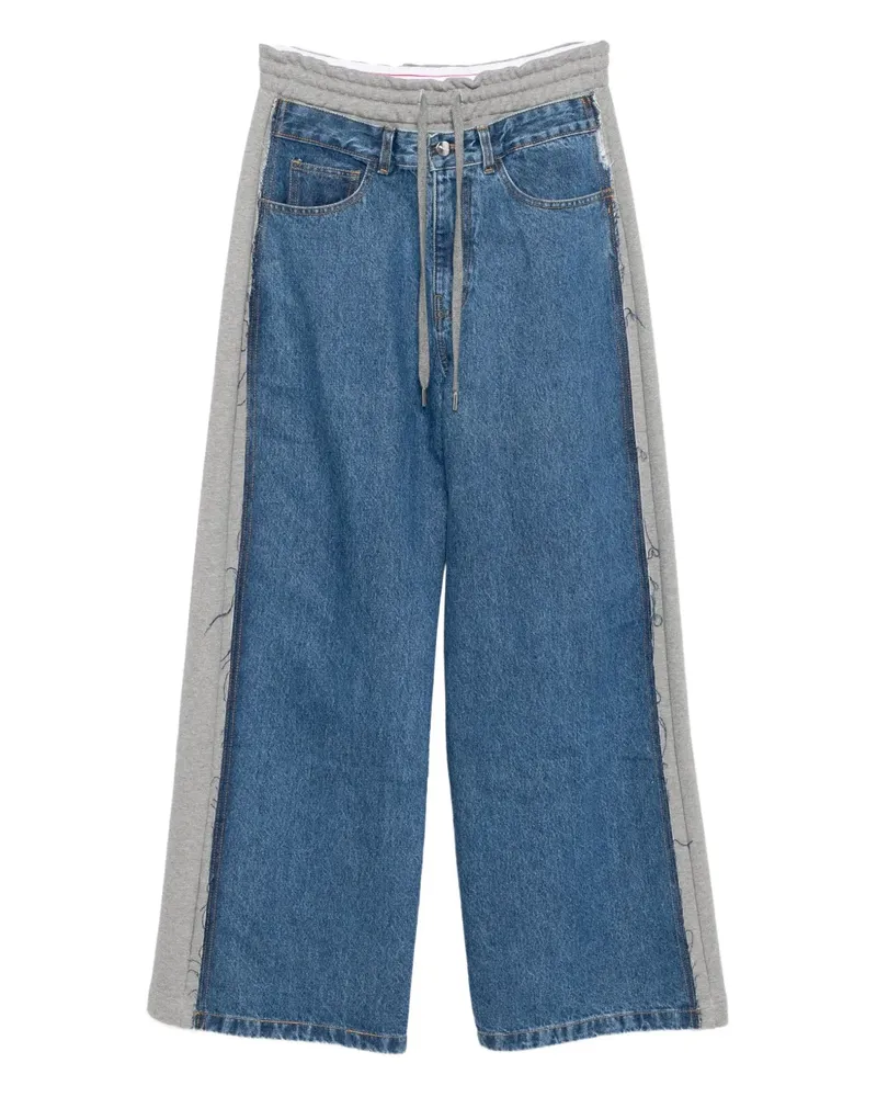 Monse Jogginghose im Jeans-Look - Blau Blau