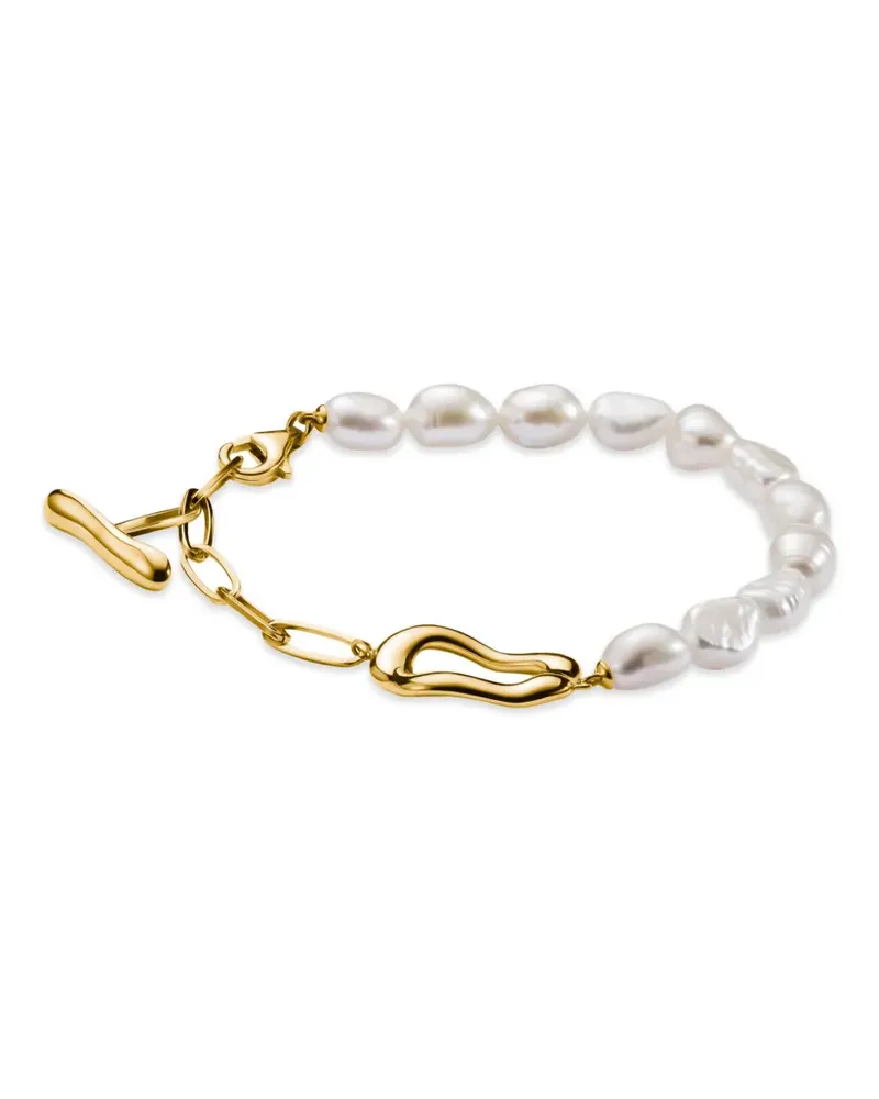 Thomas Sabo Natural Beauty Kettenarmband mit Perlen - Gold Gold