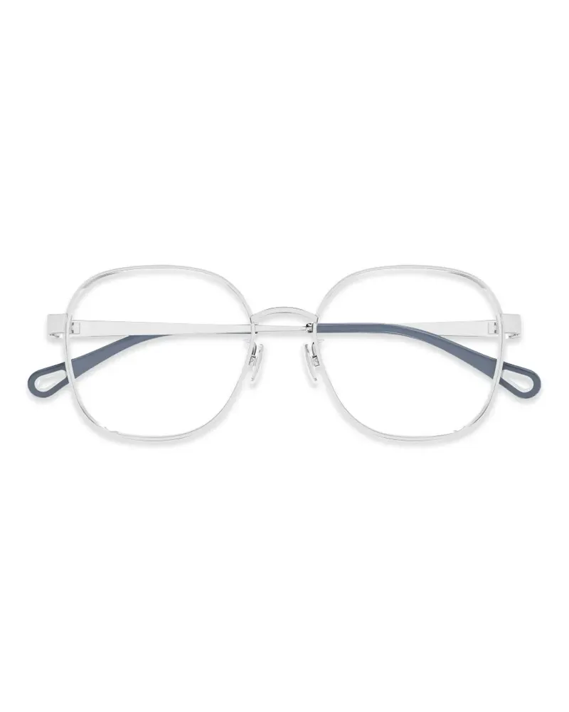 Chloé Geometrische Brille - Silber Silber