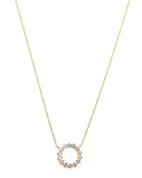 Dana Rebecca Designs 14kt Vivienne Lily Gelbgoldhalskette mit Diamanten Gold