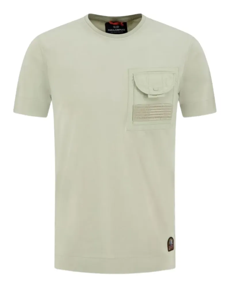 Parajumpers Malham pocket-detail cotton T-shirt - Nude Nude