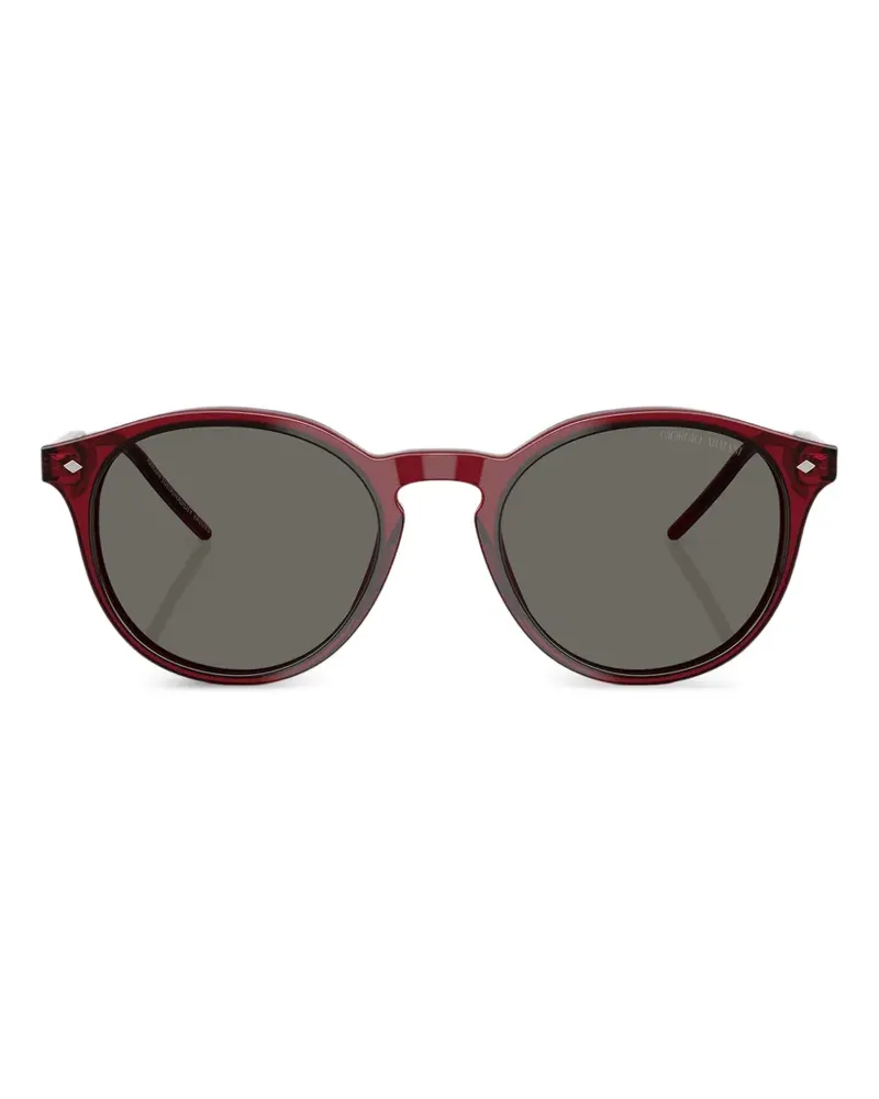 Giorgio Armani round-frame sunglasses - Rot Rot