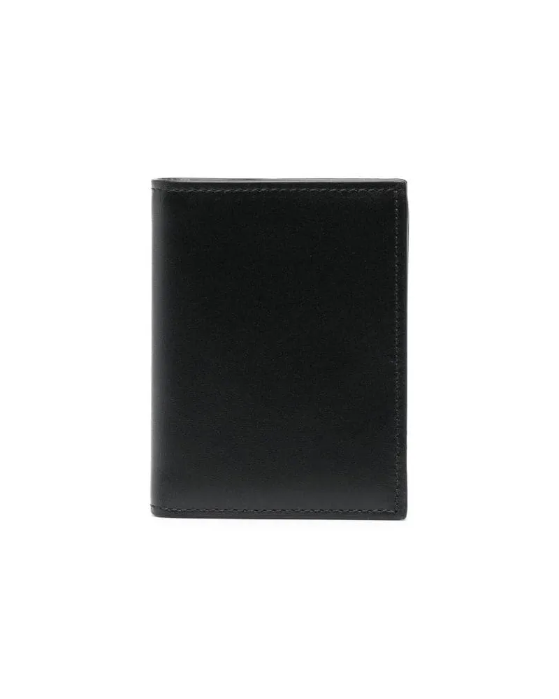 Comme des Garçons Portemonnaie mit Klappe - Schwarz Schwarz