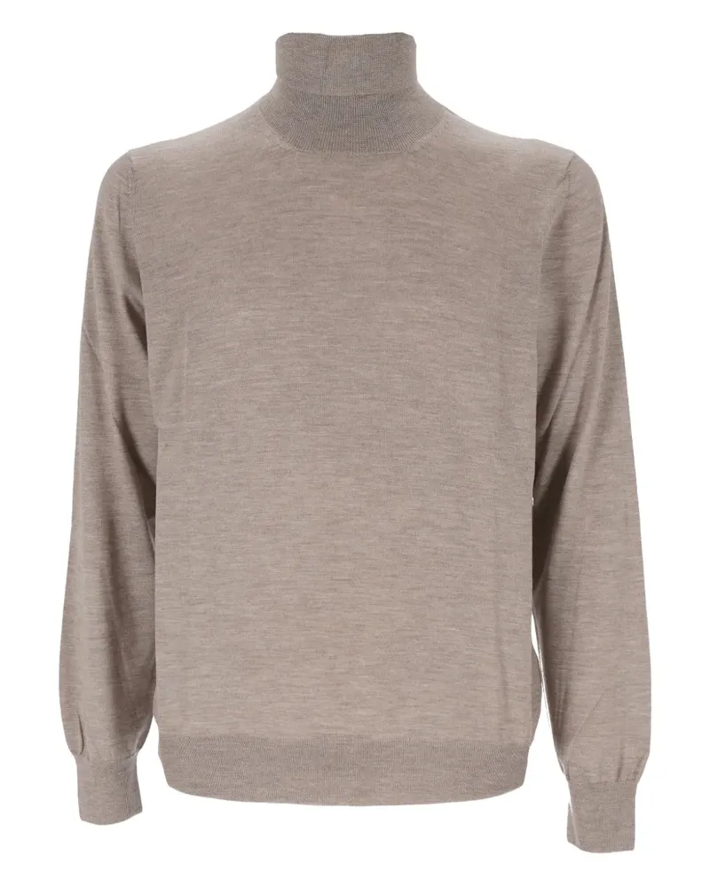 Gran Sasso Pullover mit Rollkragen - Nude Nude