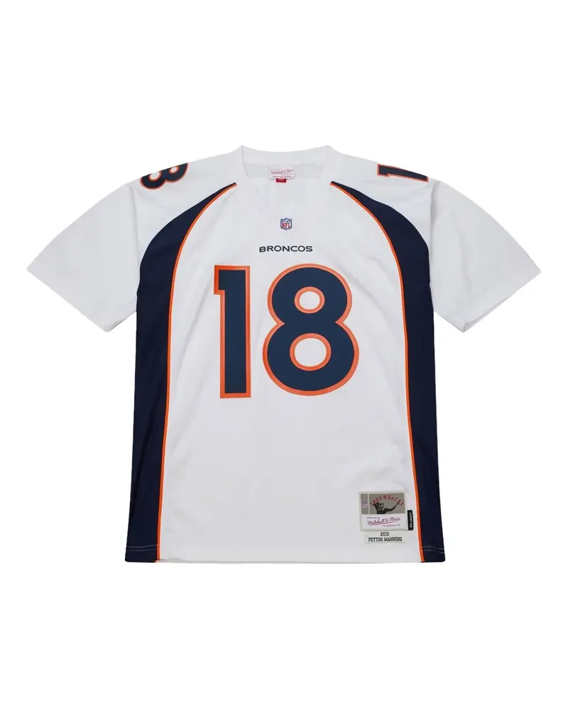 Mitchell & Ness NFL Broncos 2015 Peyton Manning T-Shirt - Weiß Weiß