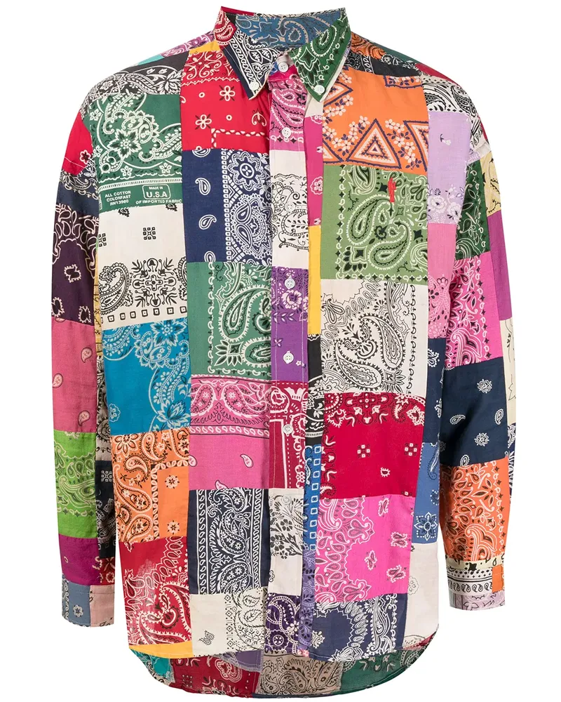 READYMADE Hemd mit Paisley-Print - Mehrfarbig Mehrfarbig