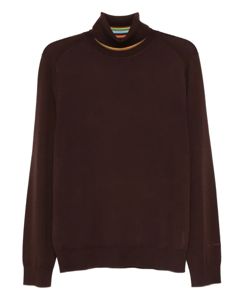 Paul Smith Klassischer Rollkragenpullover - Rot Rot