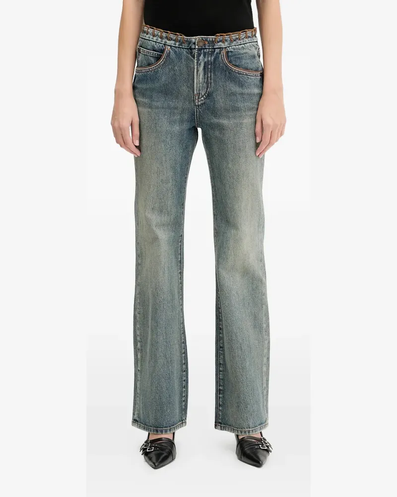 Miss Sixty lacing trim jeans - Blau Blau