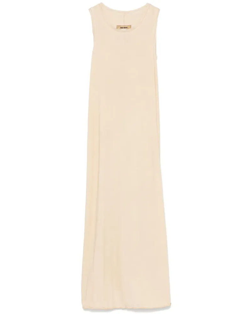 Uma Wang Data Maxikleid - Nude Nude