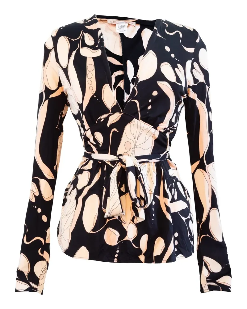 Mara Hoffman patterned top - Schwarz Schwarz