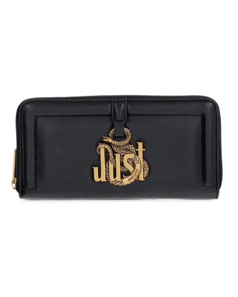 Just Cavalli Just Snake wallet - Schwarz Schwarz