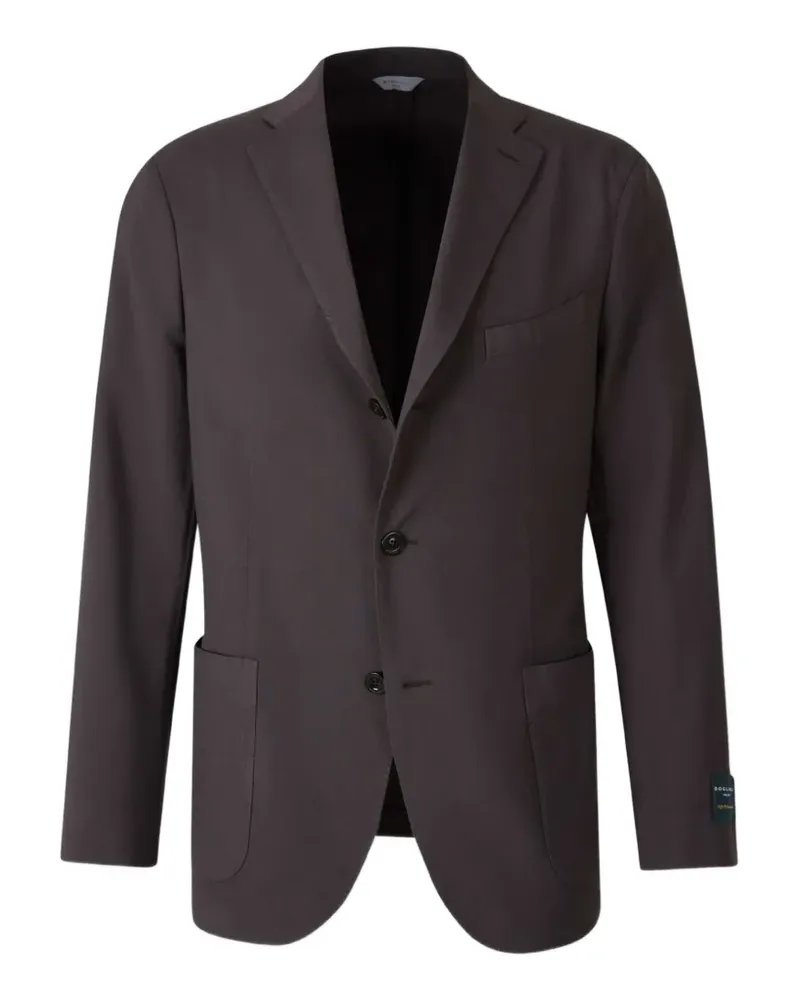 Boglioli single-breasted notch-lapel jacket - Braun Braun