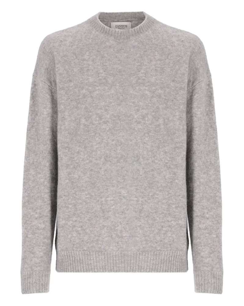 Laneus Pullover mit Rundhalsausschnitt - Grau Grau