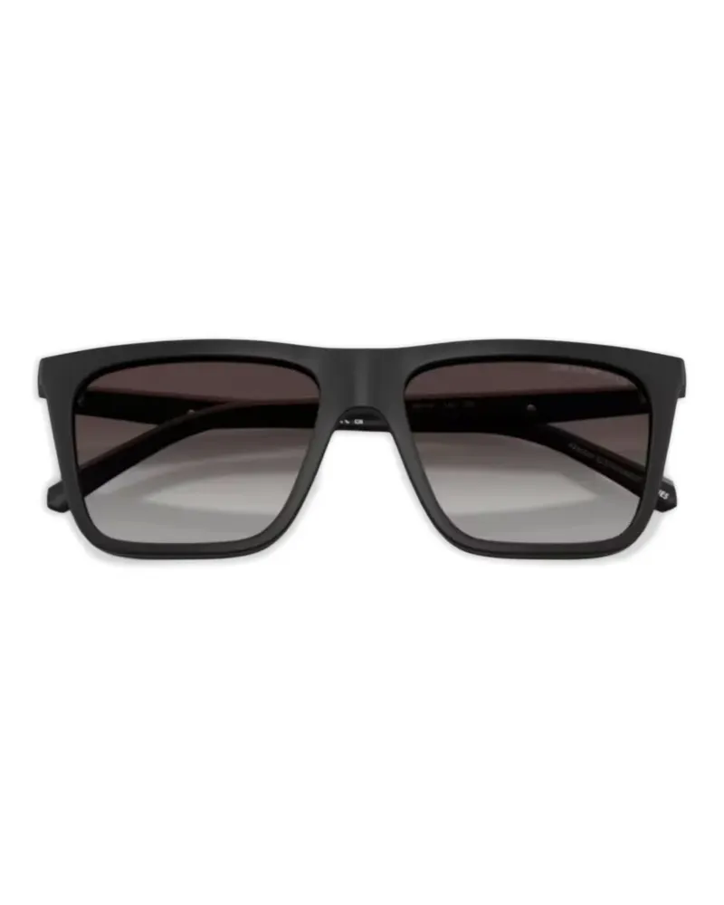 Emporio Armani square-frame glasses - Schwarz Schwarz