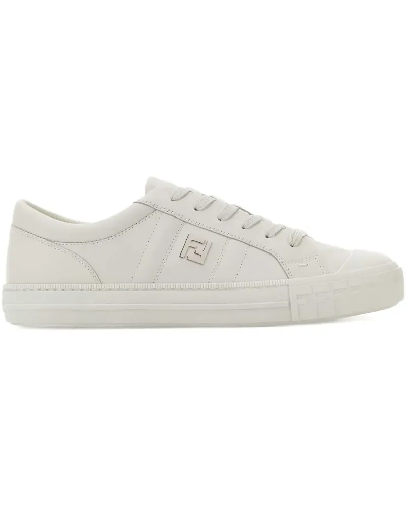 Fendi Sneakers mit Logo - Weiß Weiß