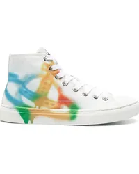 Vivienne Westwood Orb Canvas-Sneakers mit Logo Weiß