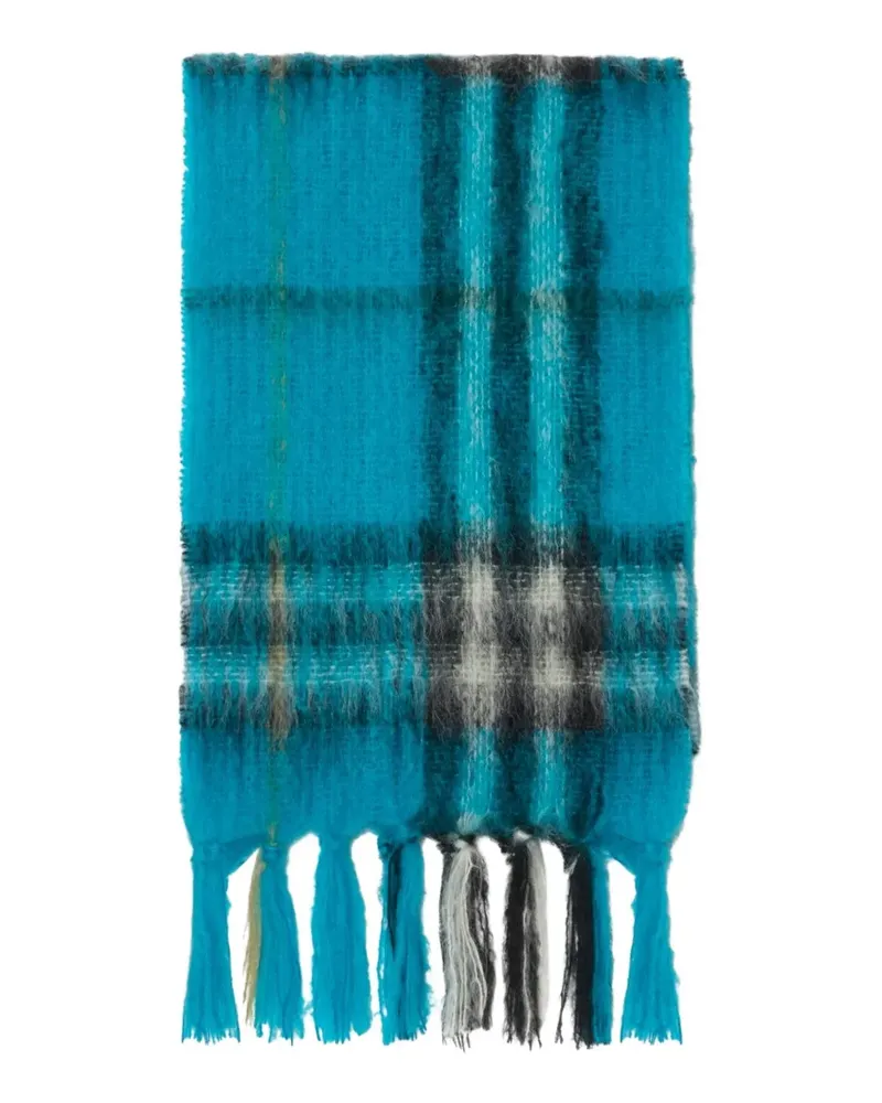 Burberry Karierter Schal - Blau Blau