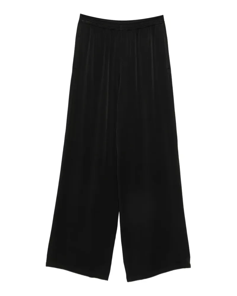 Fabiana Filippi Weite Hose mit Stretchbund - Schwarz Schwarz