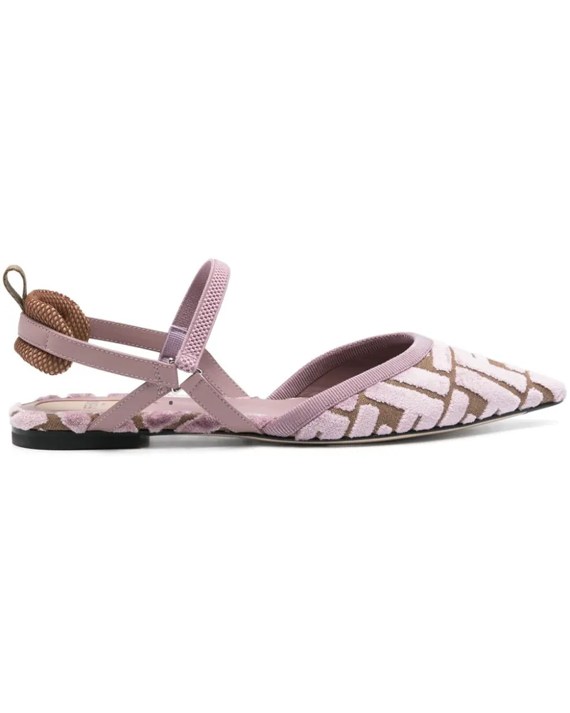 Fendi Colibrì Lite Ballerinas - Rosa Rosa