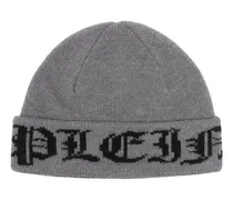 Gothic Plein Beanie - Grau