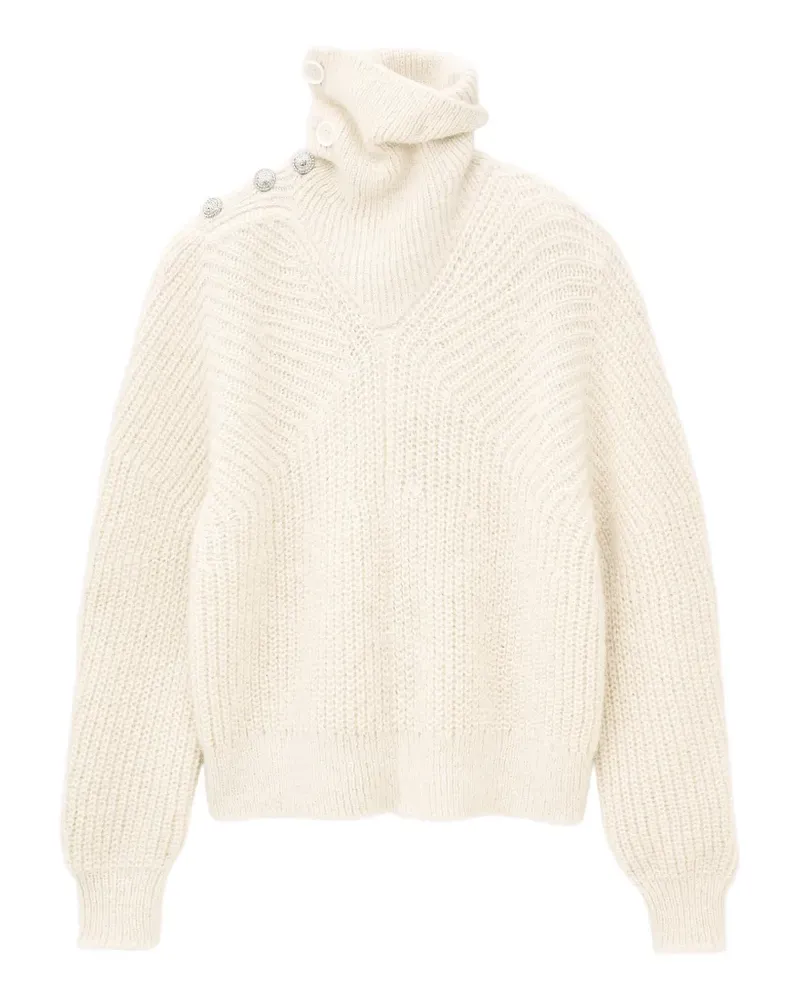 ba&sh Roumane button sweater - Nude Nude