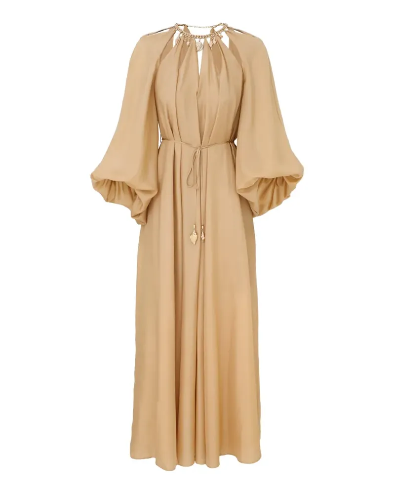 Zimmermann Mahon Maxikleid - Nude Nude