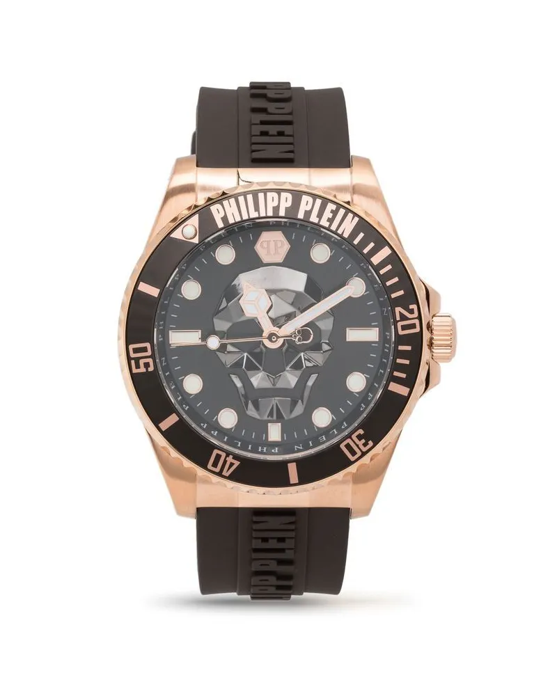 Philipp Plein kull Armbanduhr mit Quarzwerk 43mm - Braun Braun