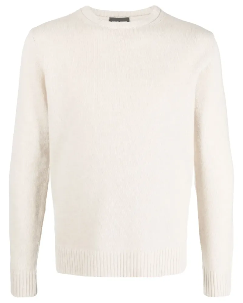 Roberto Collina Pullover mit rundem Ausschnitt - Nude Nude