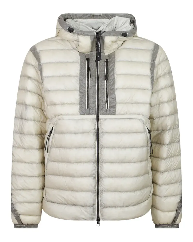 C.P. Company Steppjacke mit Linsen-Detail - Nude Nude