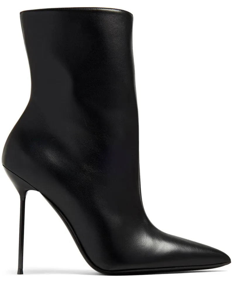 Paris Texas Stiletto-Stiefel 110mm Schwarz