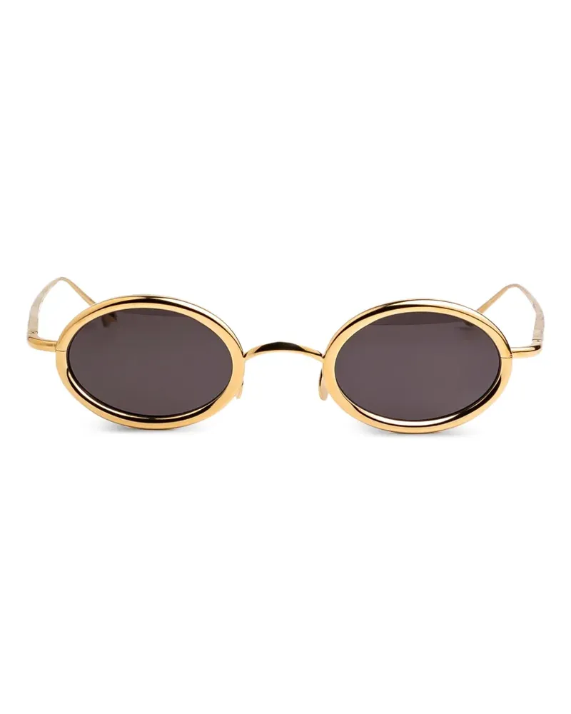 Cartier Ovale Baignoire Sonnenbrille - Gold Gold
