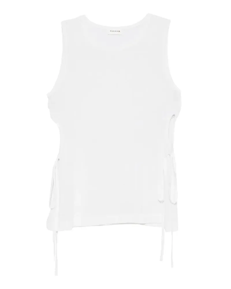 P.A.R.O.S.H. P.A.R.O H. Strick mit Schleifenverschluss - Weiß Weiß